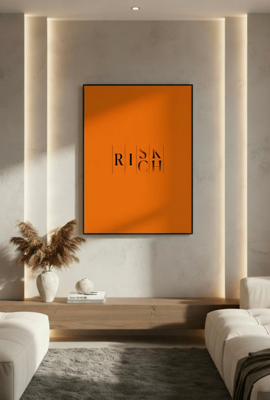 Risk Canvas PRINT
