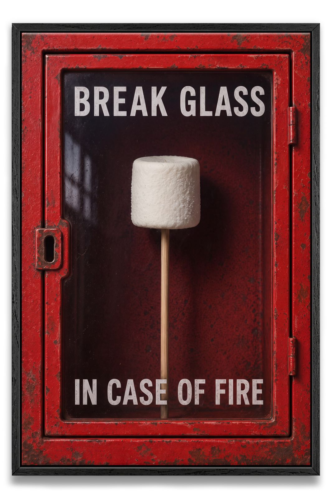 In Case Of Fire Canvas PRINT
