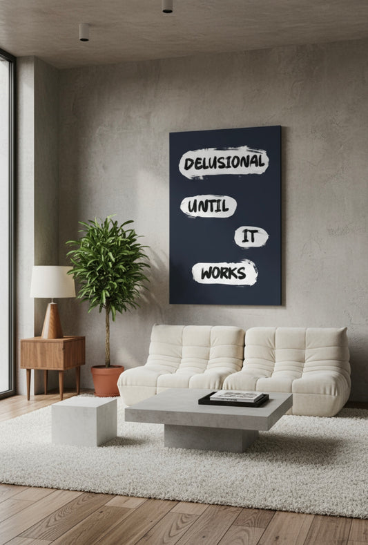 Delusional Canvas PRINT