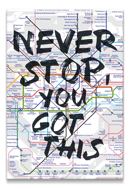 Never Stop You Got This Canvas PRINT