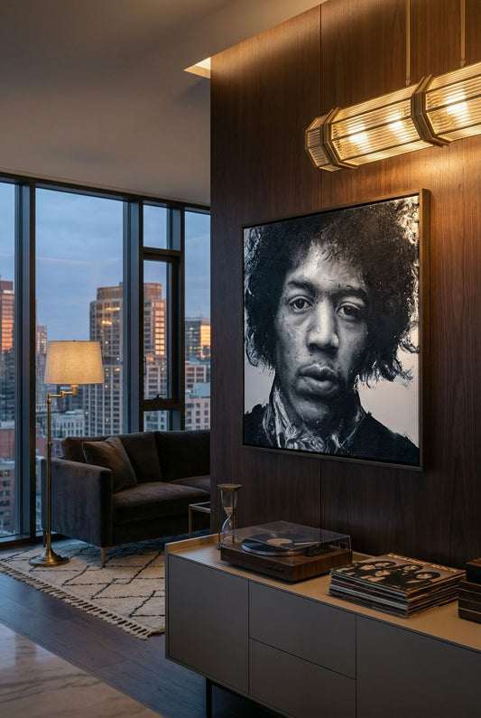 Jimi Hendrix Canvas PRINT