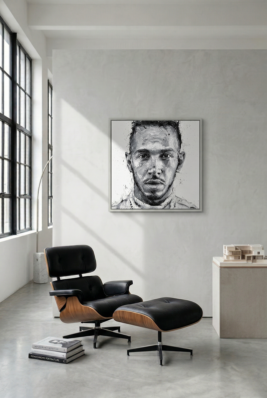 Lewis Hamilton Canvas PRINT