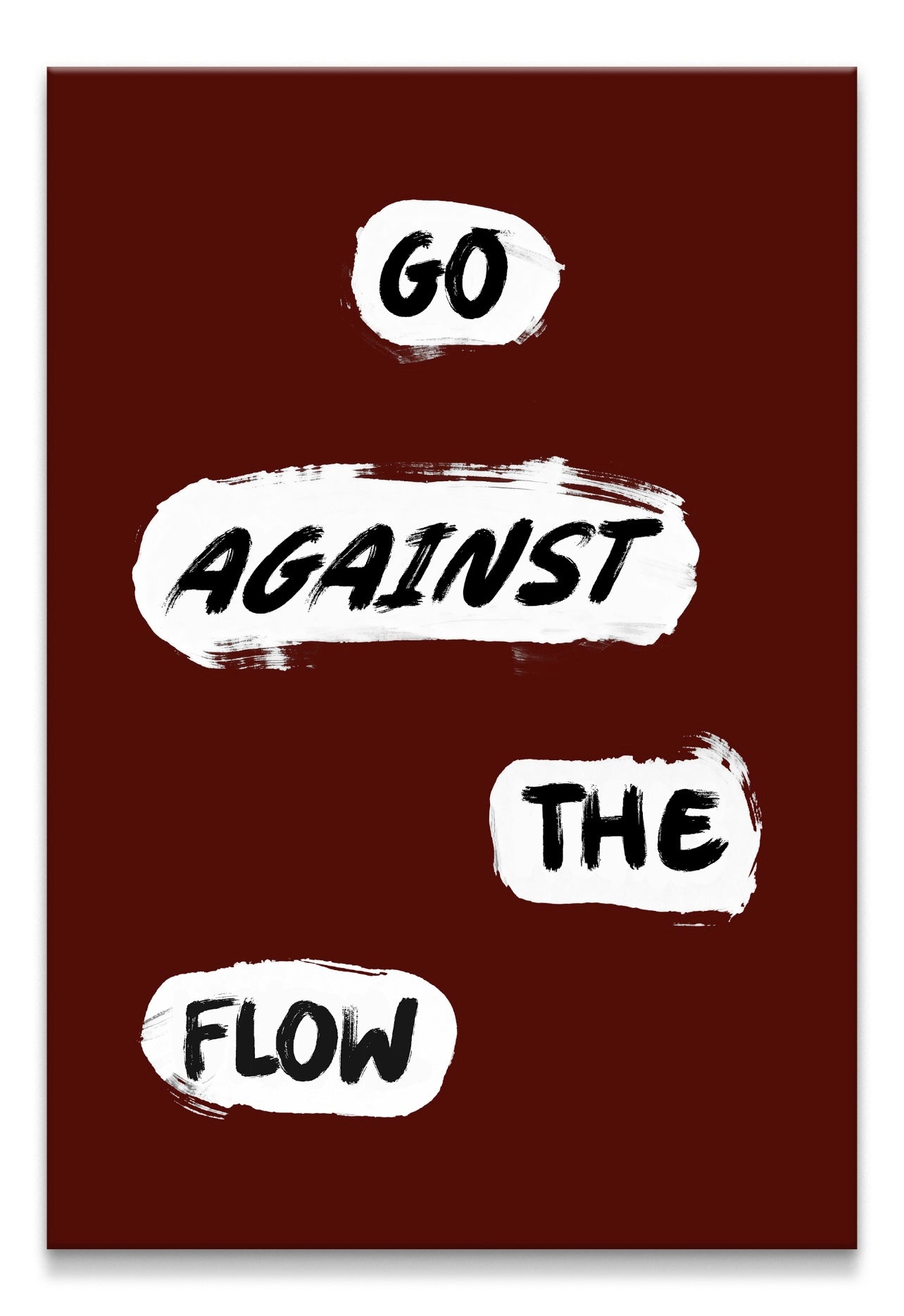 Against The Glow Canvas PRINT