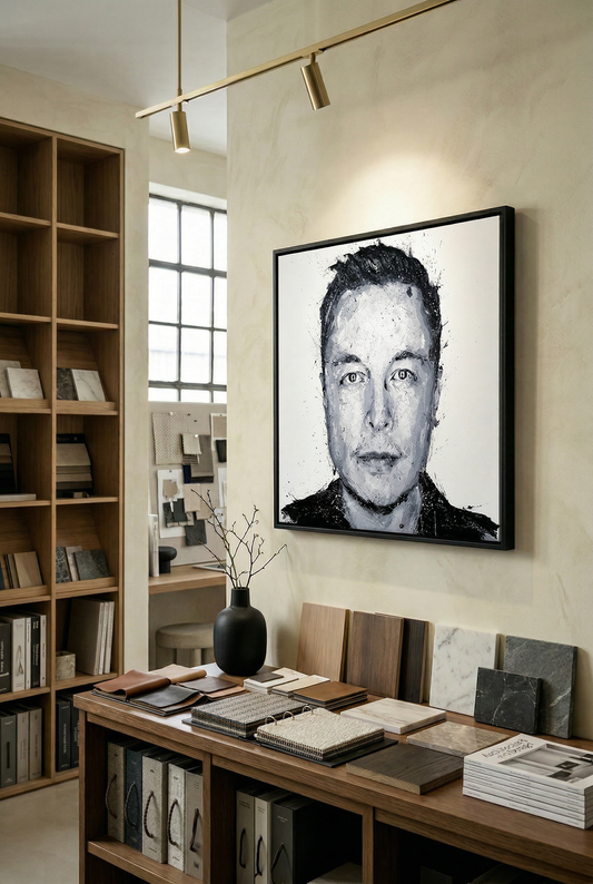 Elon Musk Canvas PRINT
