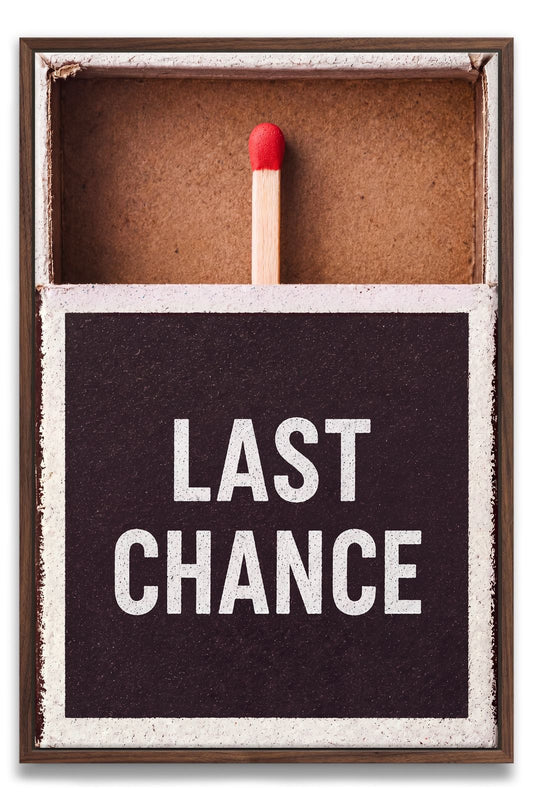 Last Chance Canvas PRINT