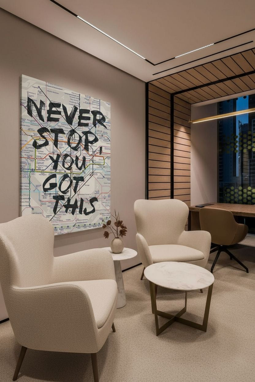 Never Stop You Got This Canvas PRINT