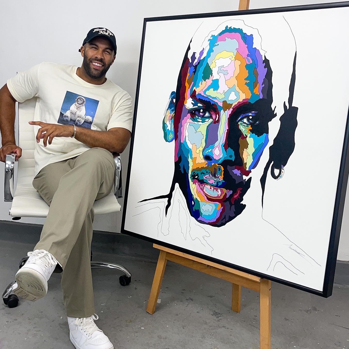 Michael Jordan ORIGINAL PAINTING - Main Image