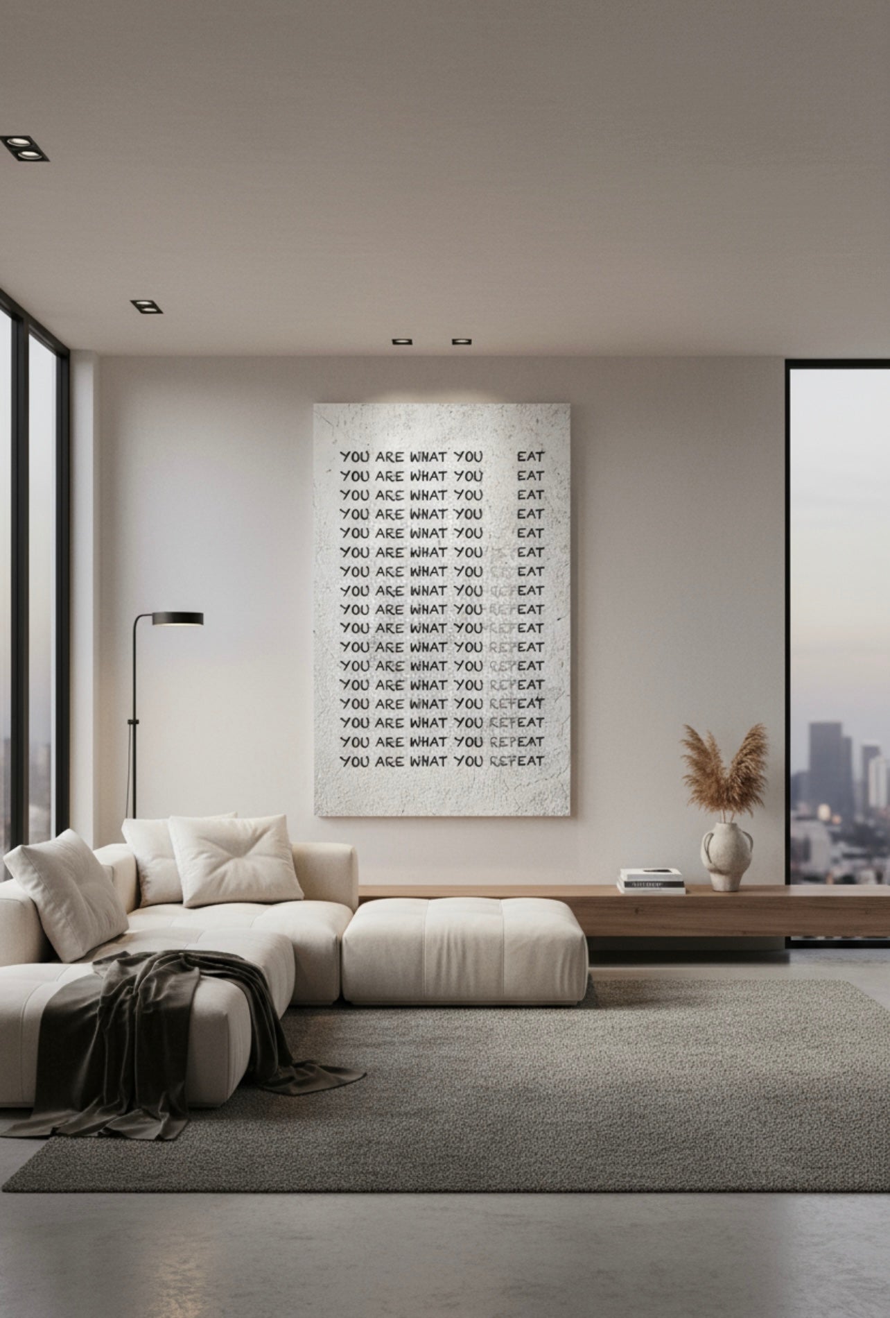 You Are What You Repeat Canvas PRINT