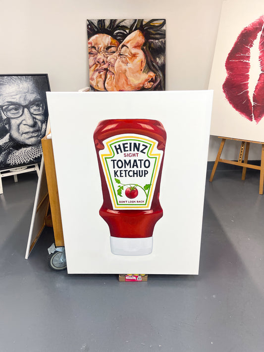Heinz Ketchup ORIGINAL PAINTING