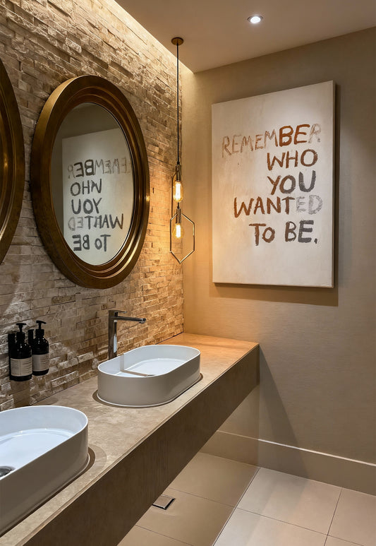 Remember Canvas PRINT