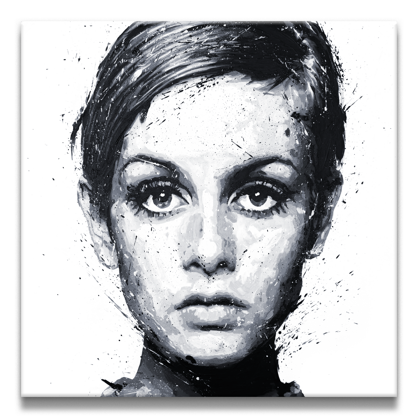 Twiggy Lawson Canvas PRINT