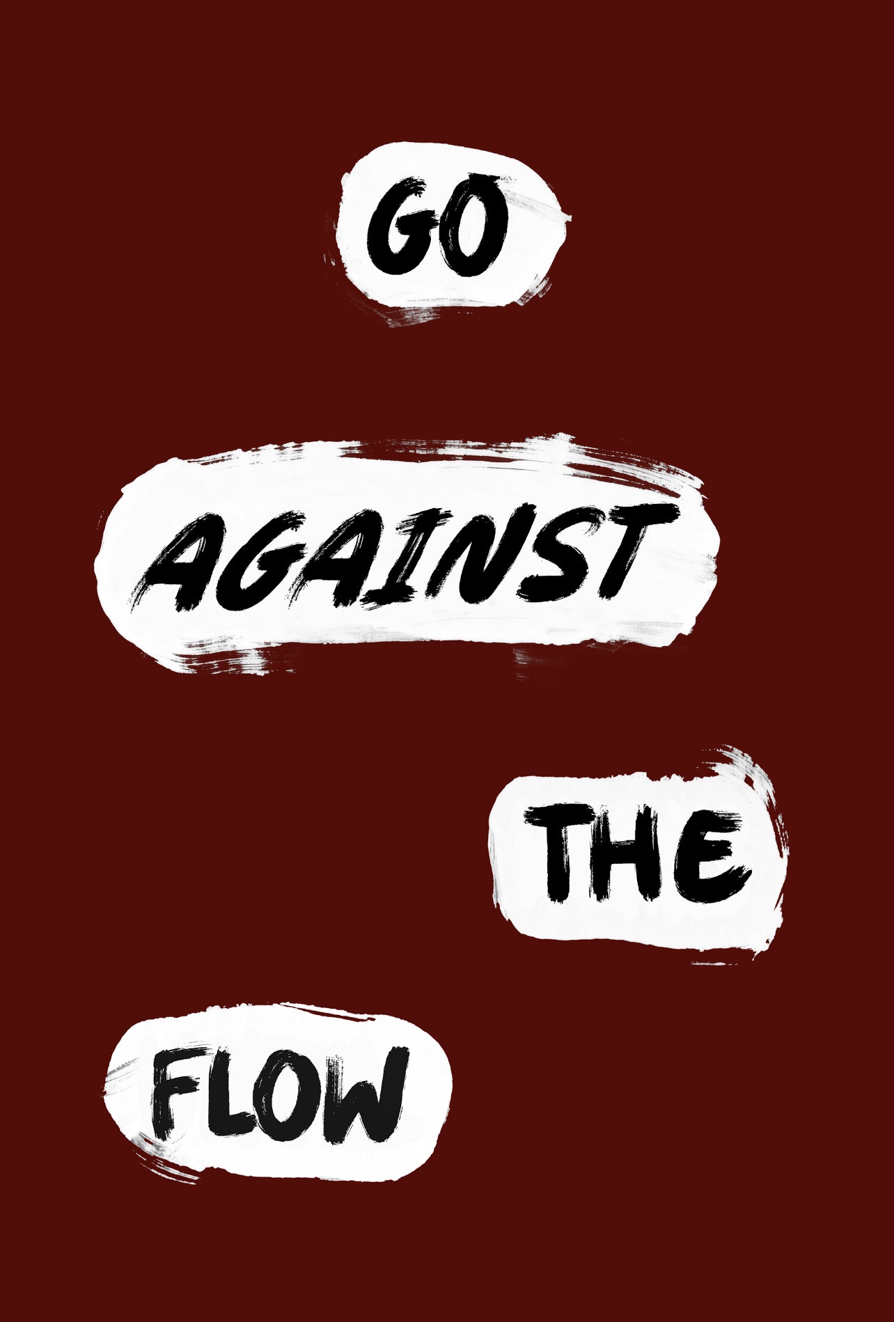 Against The Glow Canvas PRINT