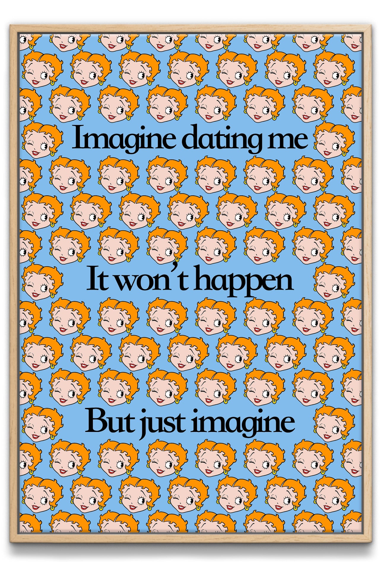 Just Imagine Canvas PRINT