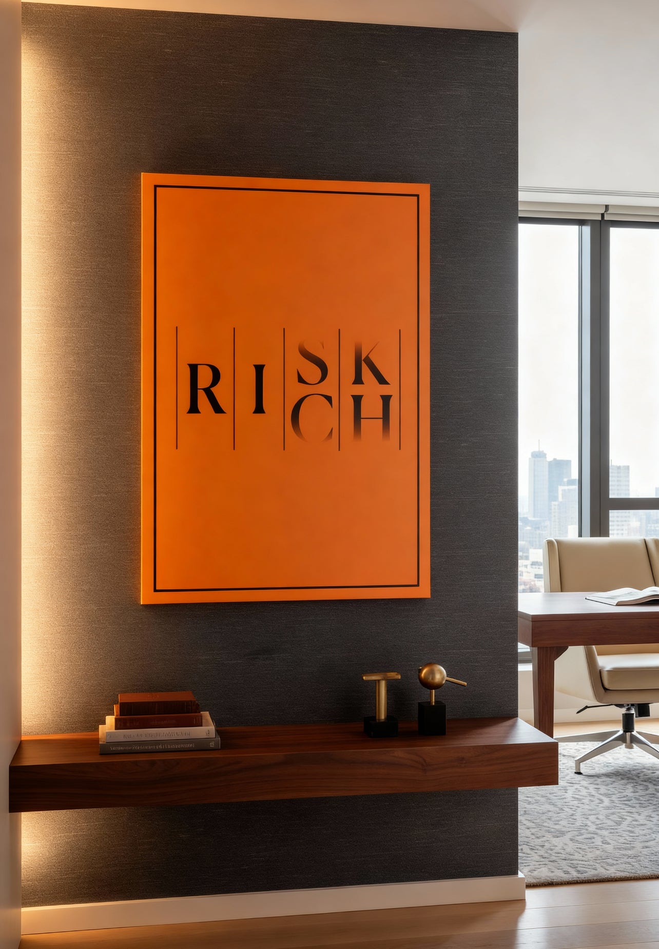 Risk Original Canvas PRINT