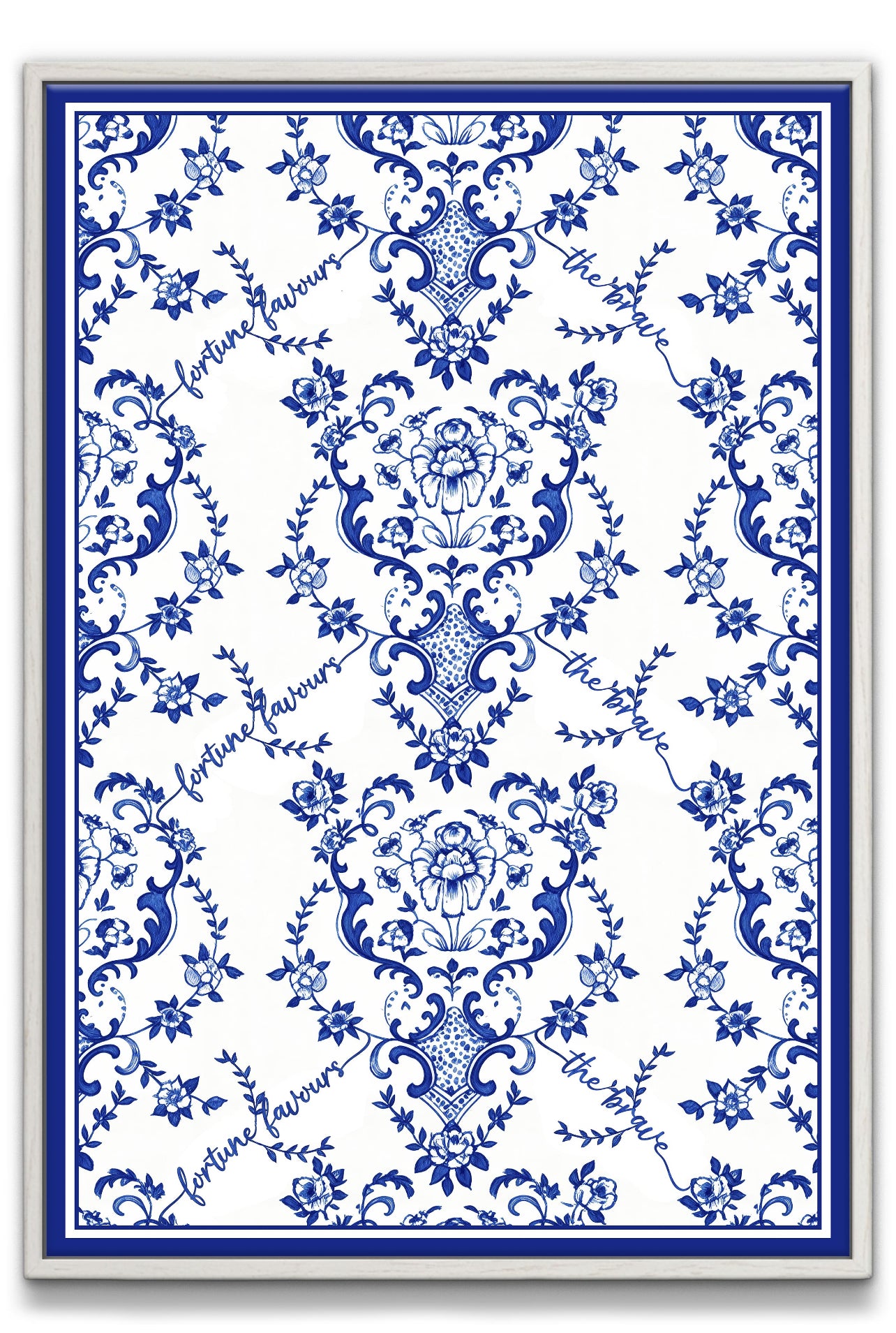 Fortune Favours The Brave Canvas PRINT