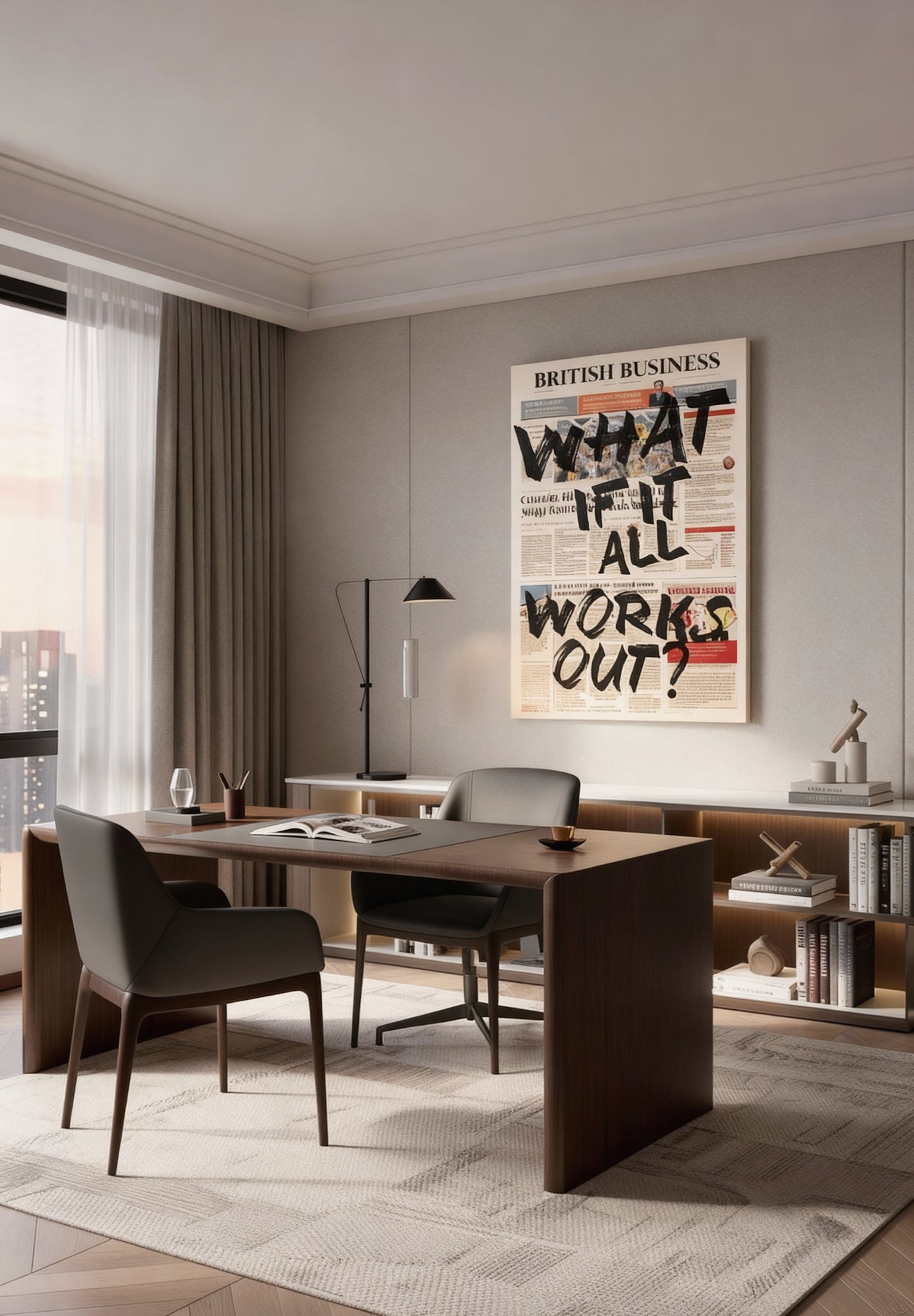 What If Original Canvas PRINT
