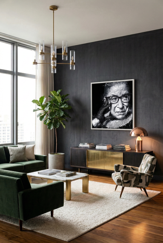 Ruth Bader Ginsburg Canvas PRINT