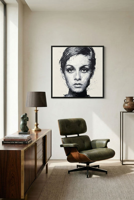 Twiggy Lawson Canvas PRINT