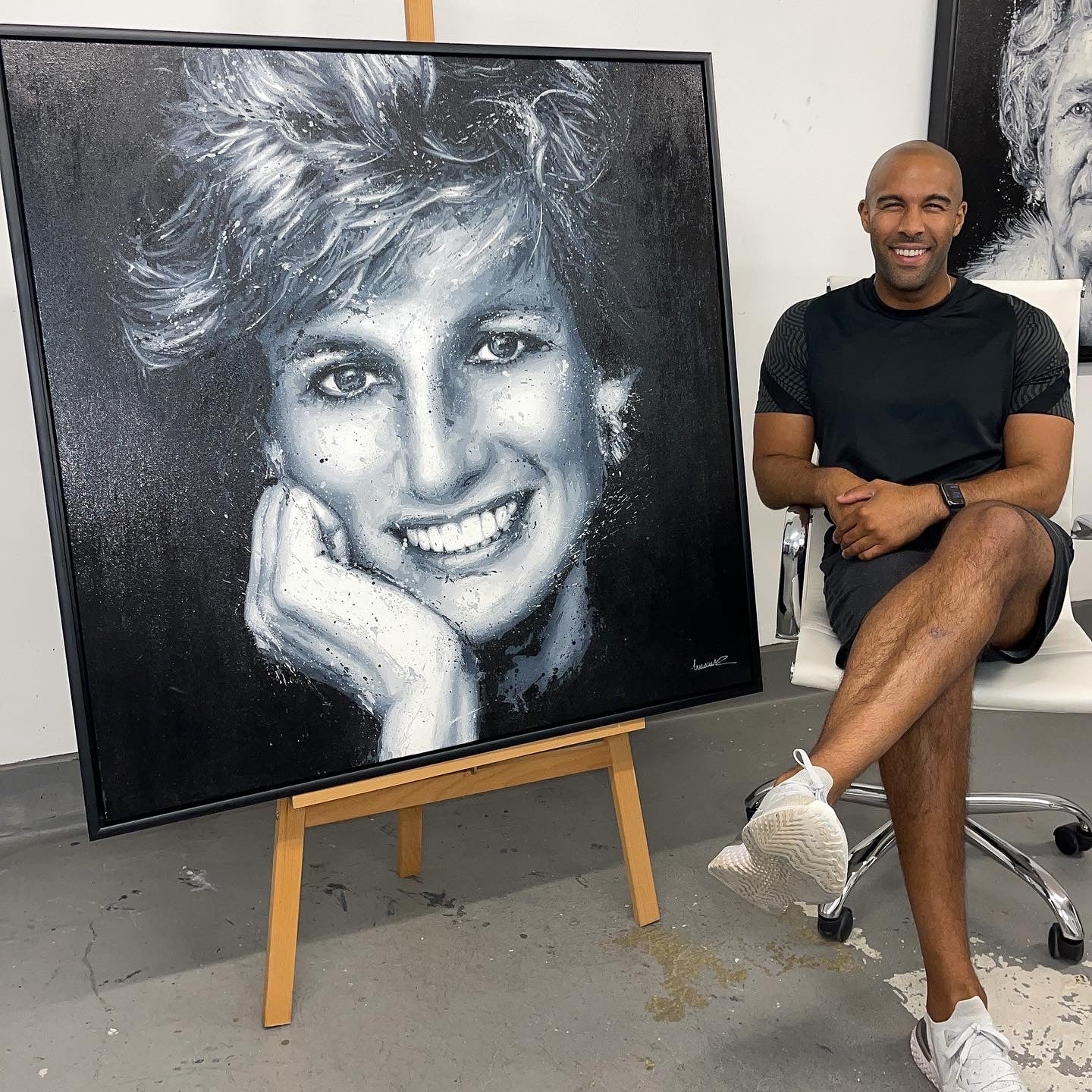 Princess Diana ORIGINAL PAINTING