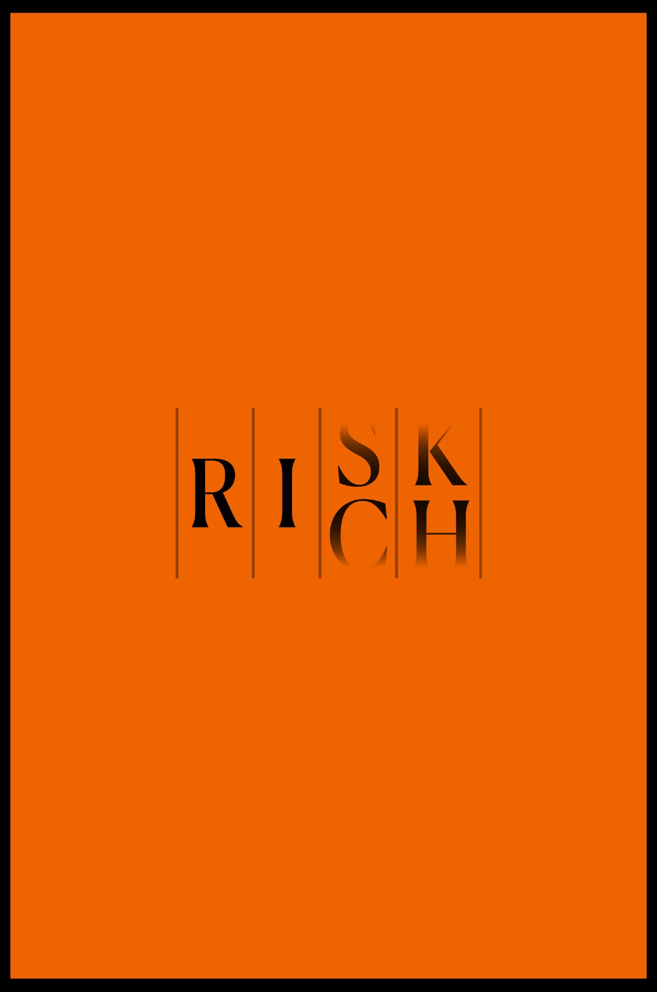 Risk Original Canvas PRINT