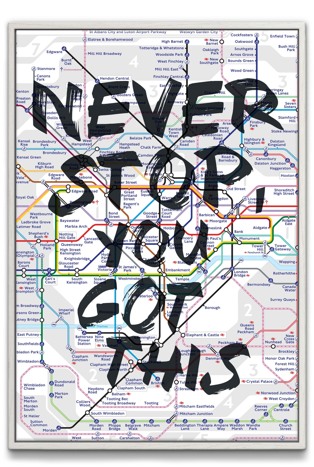Never Stop You Got This Canvas PRINT