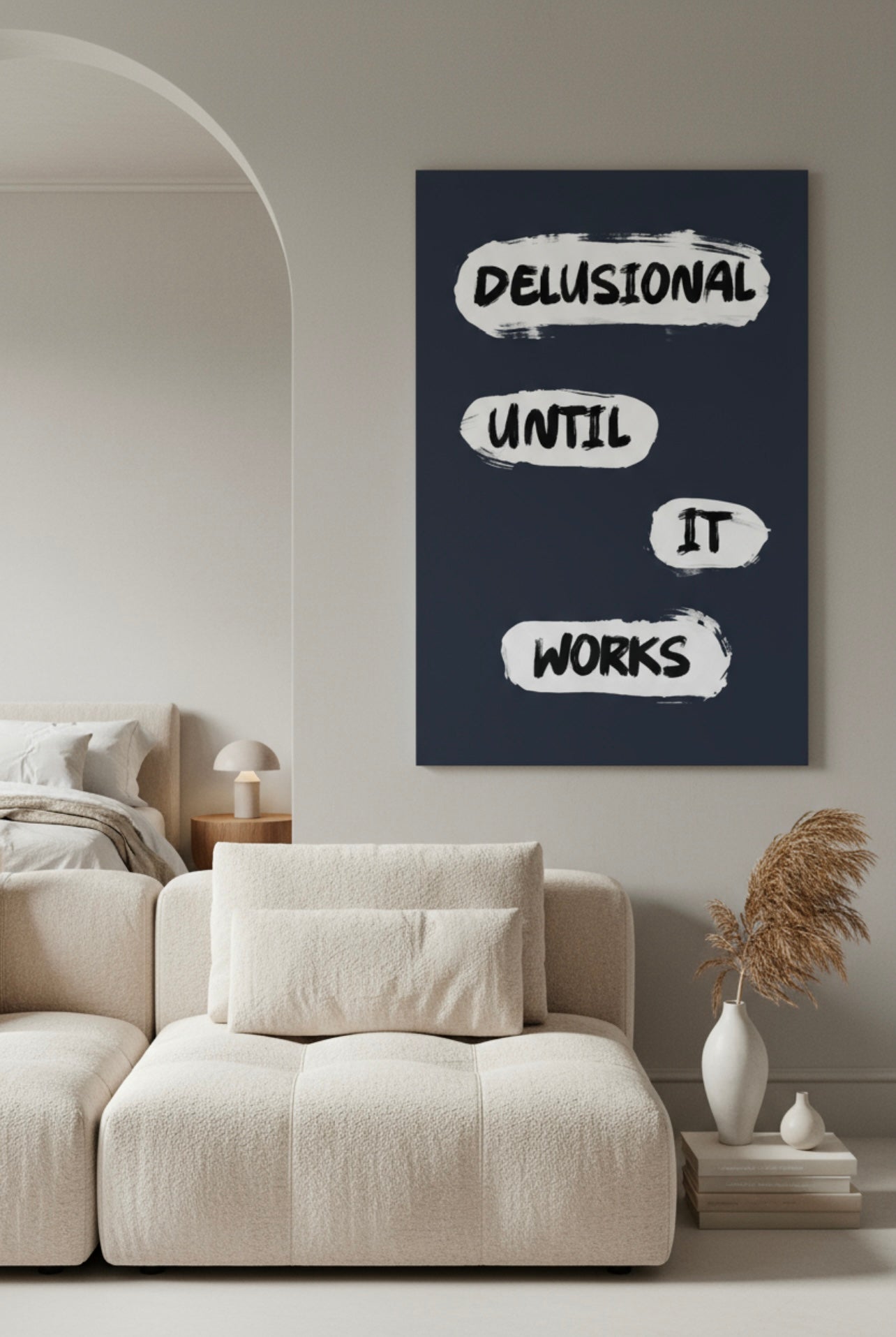Delusional Canvas PRINT