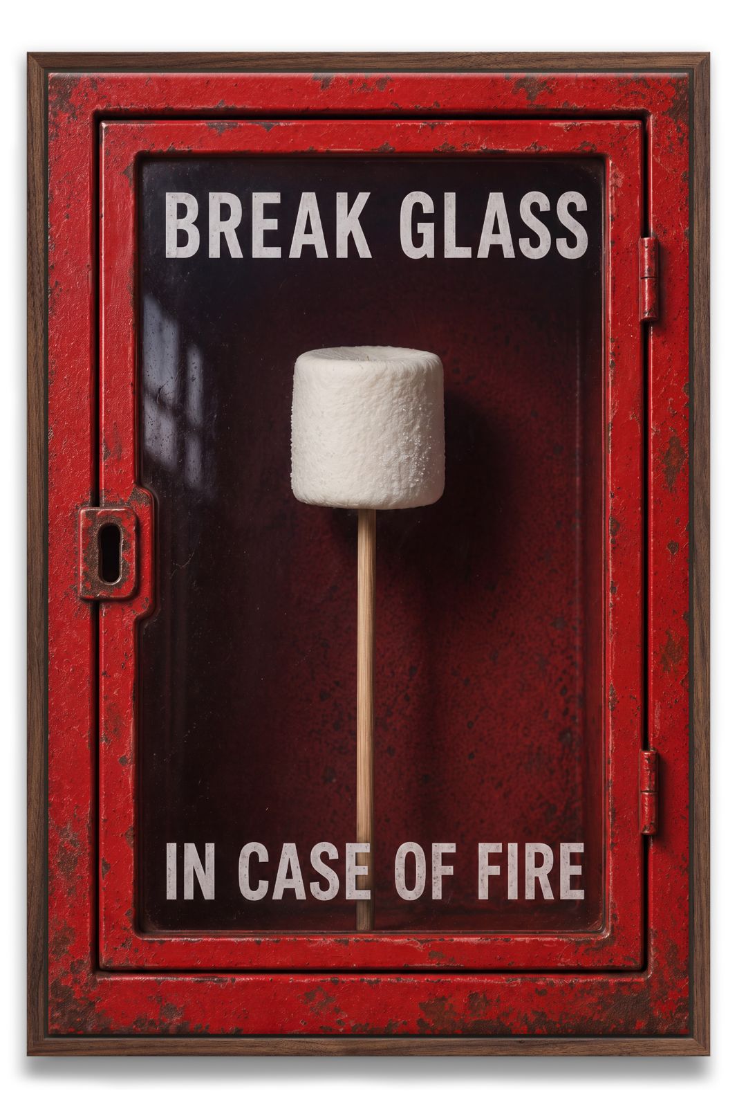 In Case Of Fire Canvas PRINT