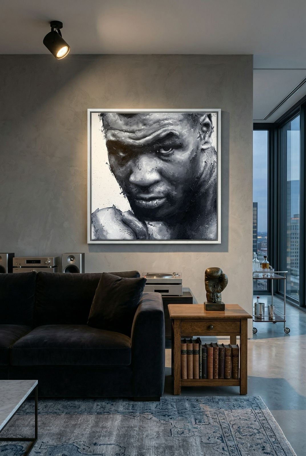 Mike Tyson Canvas PRINT