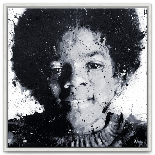 Young Michael Jackson Canvas PRINT