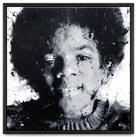 Young Michael Jackson Canvas PRINT