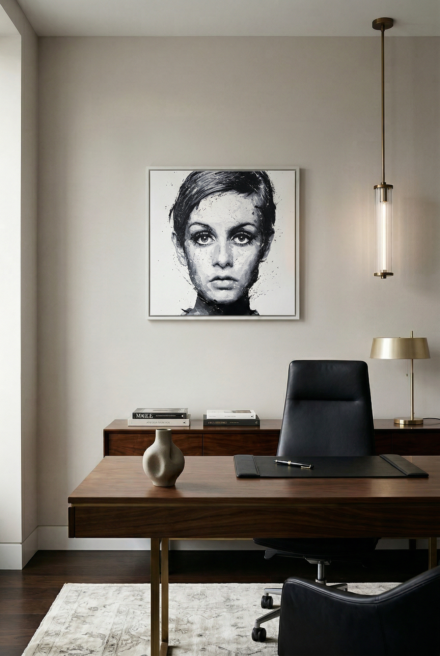 Twiggy Lawson Canvas PRINT
