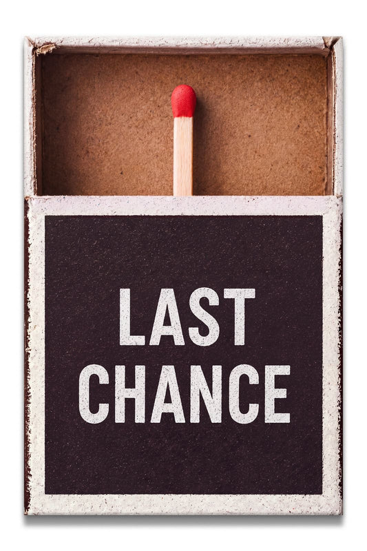 Last Chance Canvas PRINT