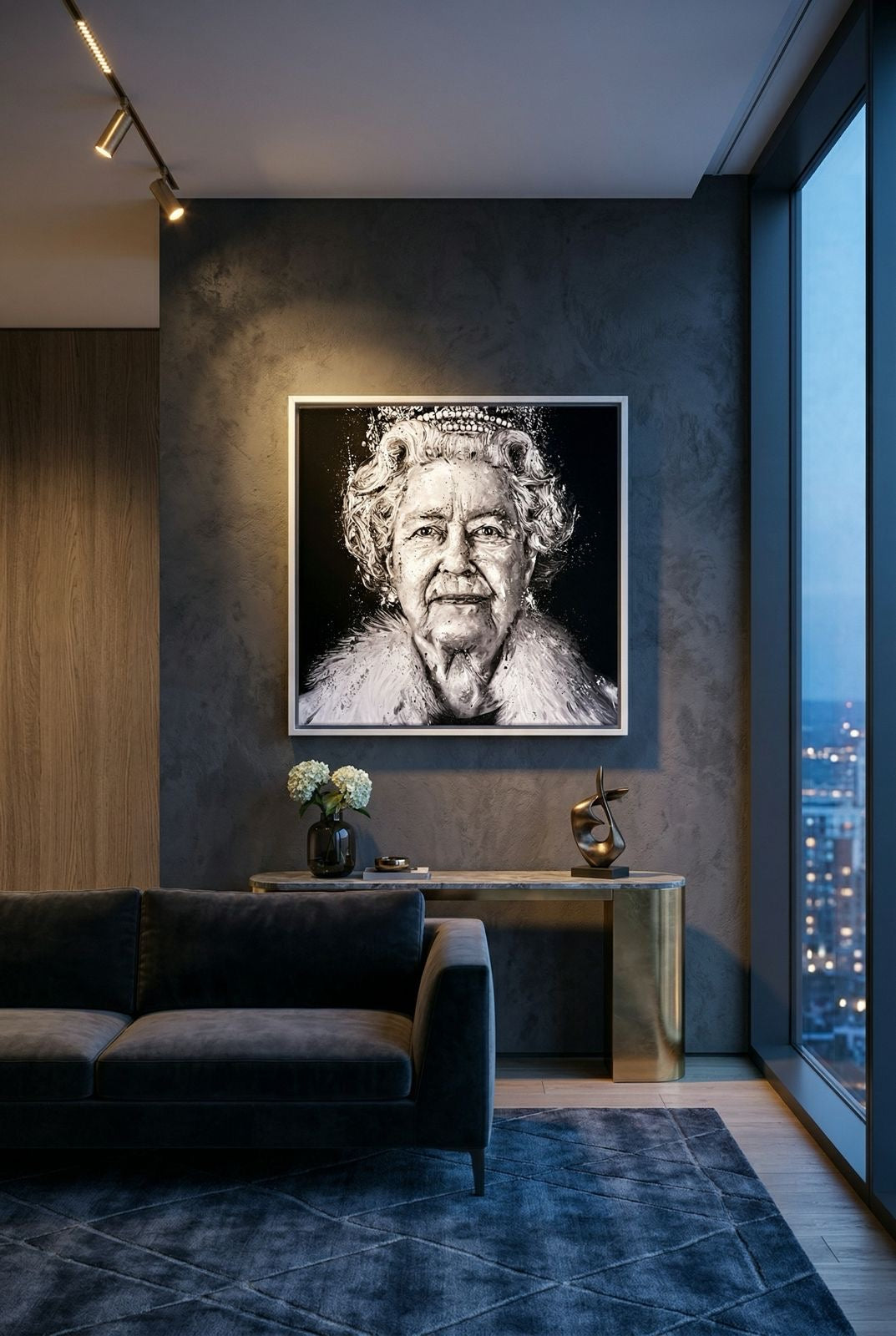 Queen Elizabeth ll Canvas PRINT