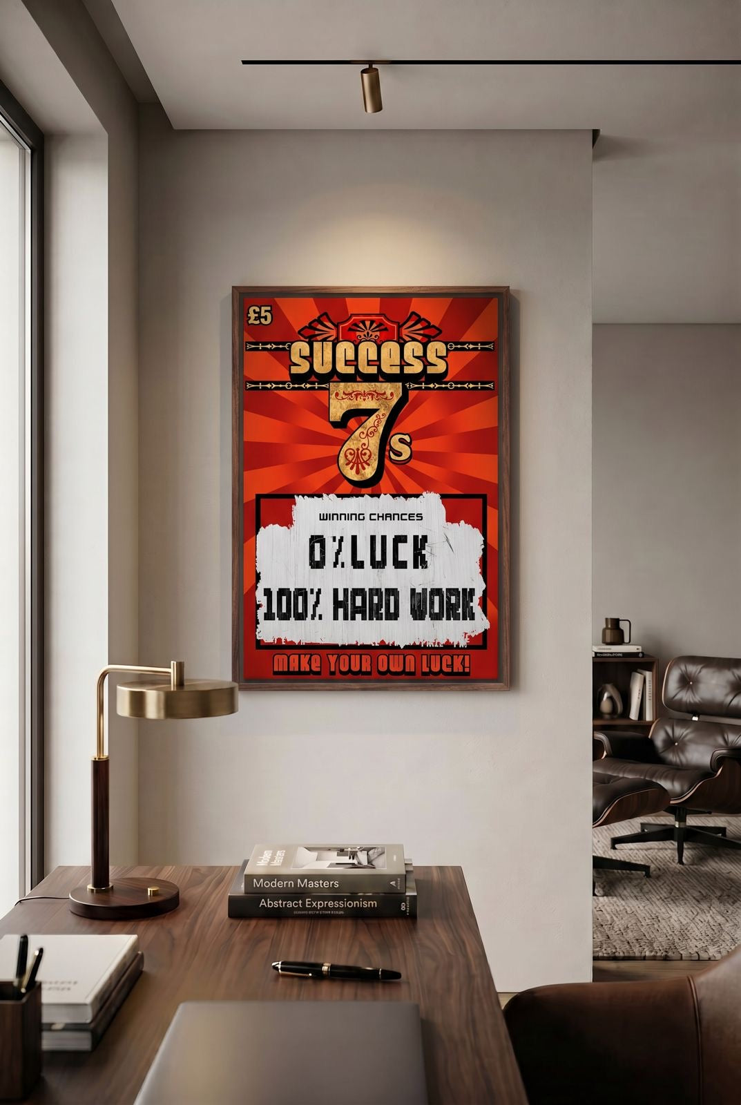 Success Canvas PRINT