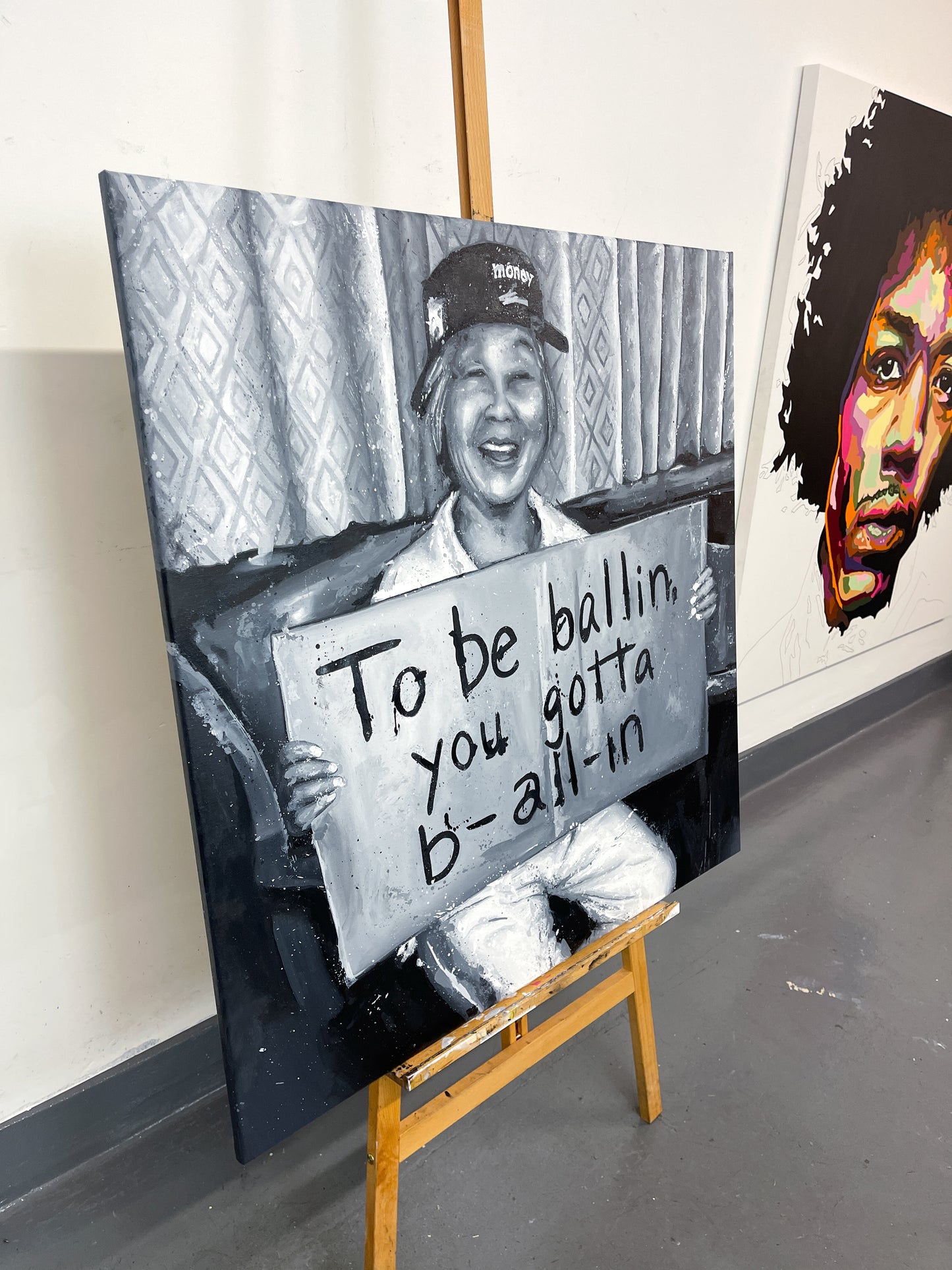 B-All-IN ORIGINAL PAINTING