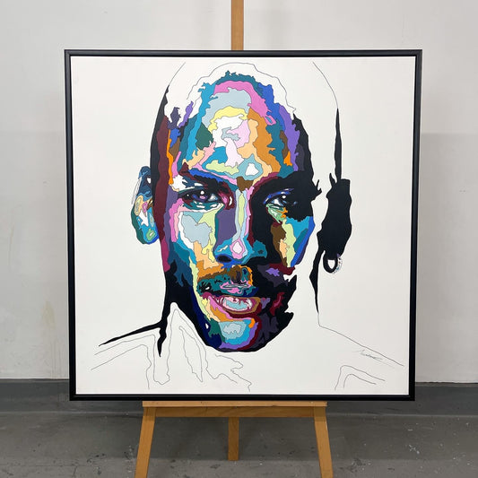 Michael Jordan ORIGINAL PAINTING