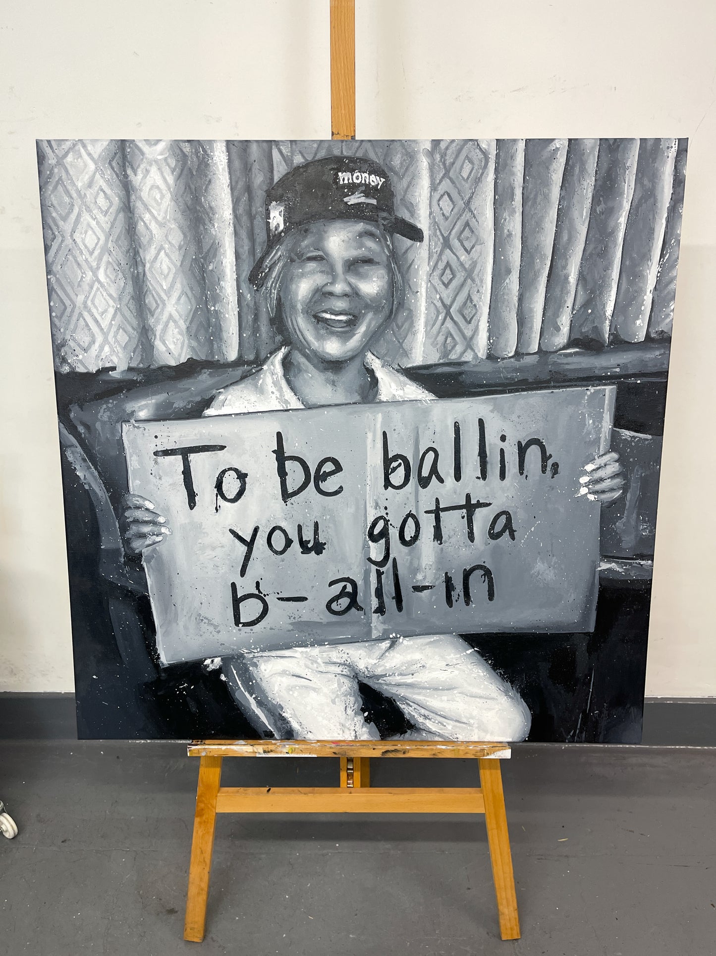 B-All-IN ORIGINAL PAINTING