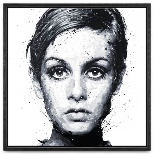 Twiggy Lawson Canvas PRINT