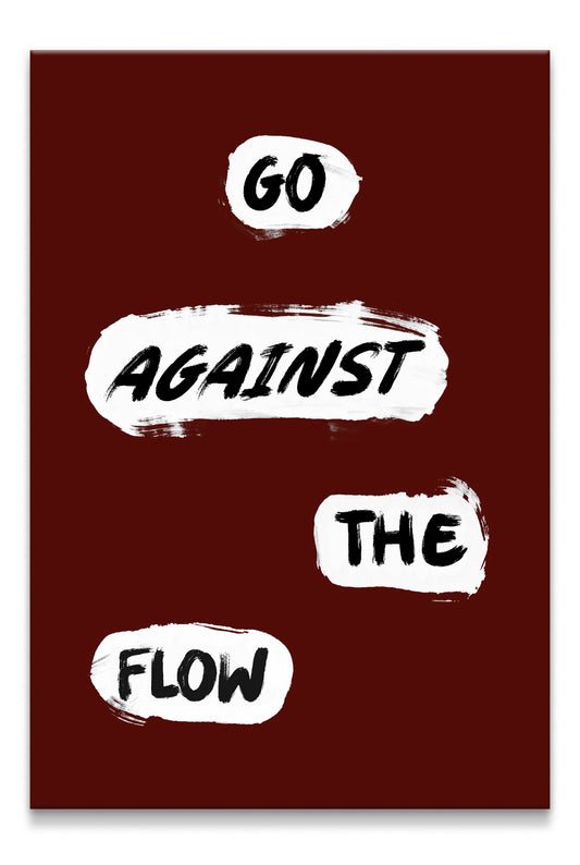 Against The Glow Canvas PRINT