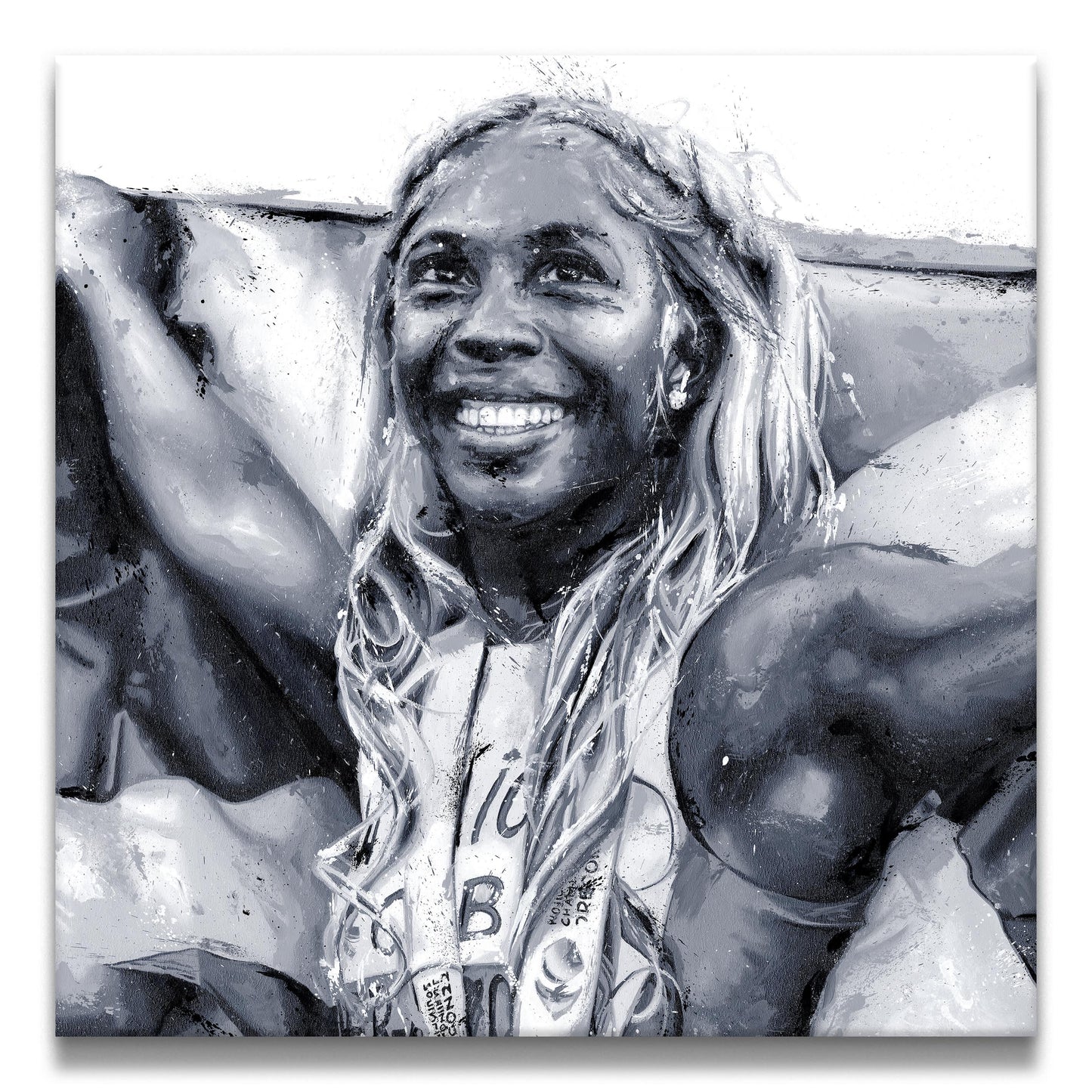 Shelly-Ann Fraser-Pryce Canvas PRINT