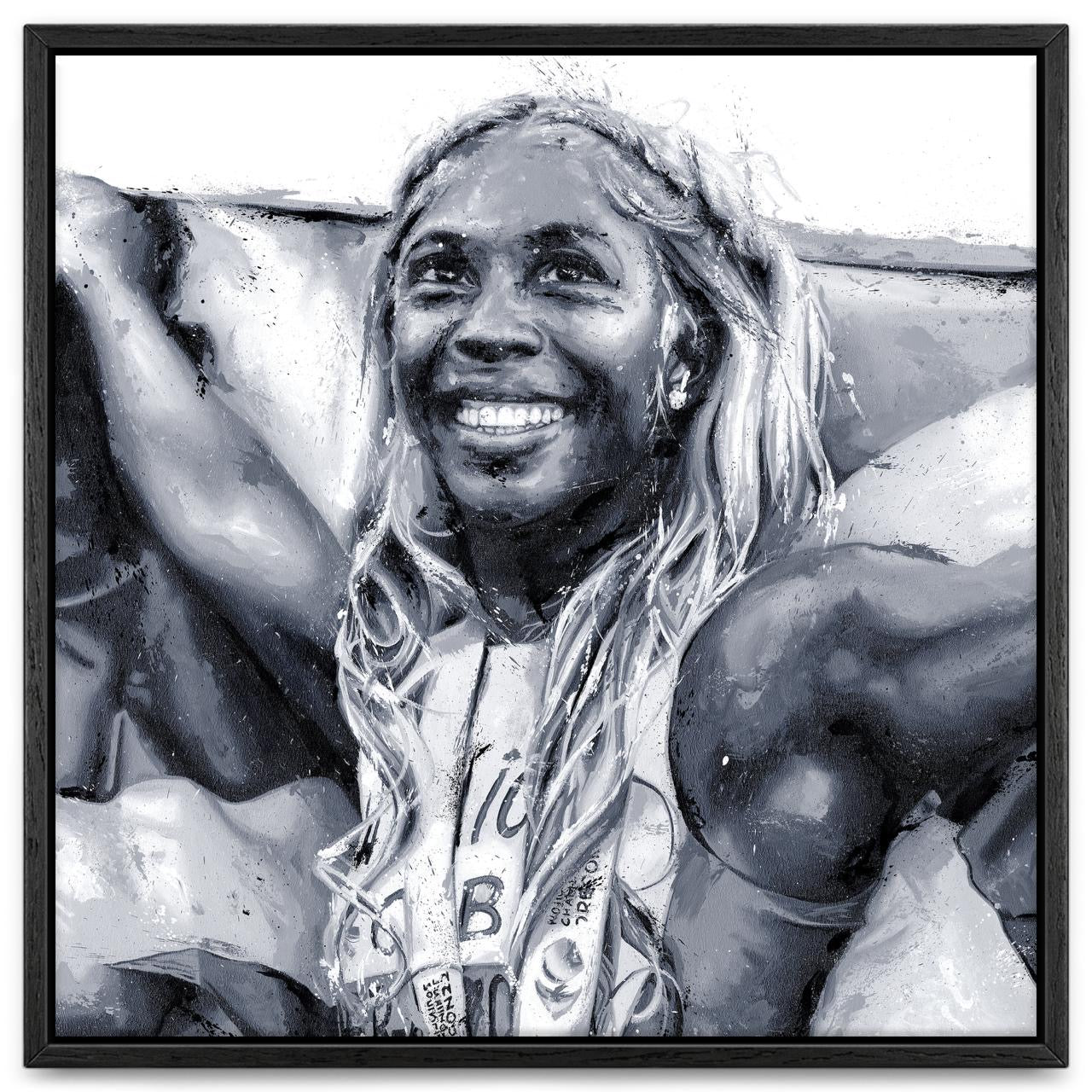 Shelly-Ann Fraser-Pryce Canvas PRINT