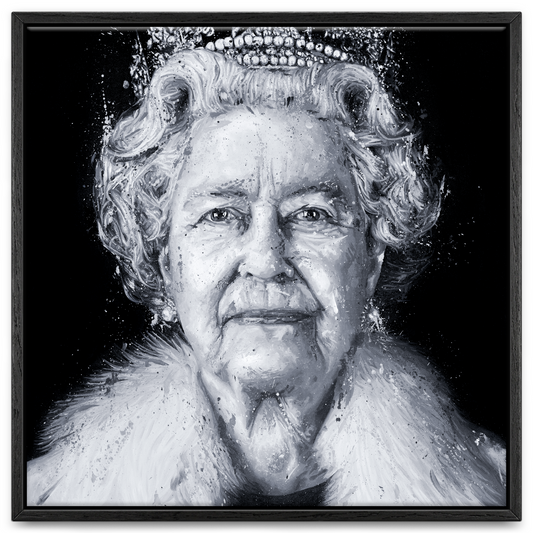 Queen Elizabeth ll Canvas PRINT