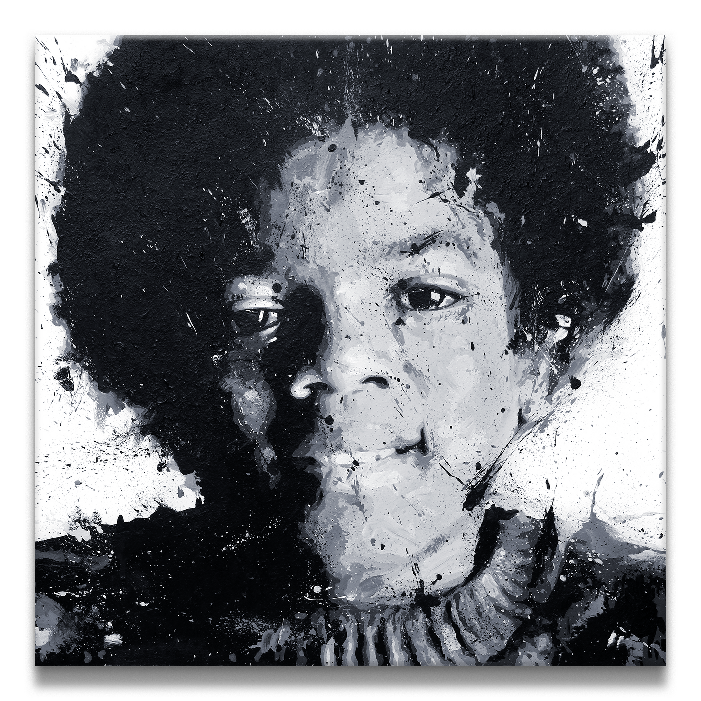 Young Michael Jackson Canvas PRINT