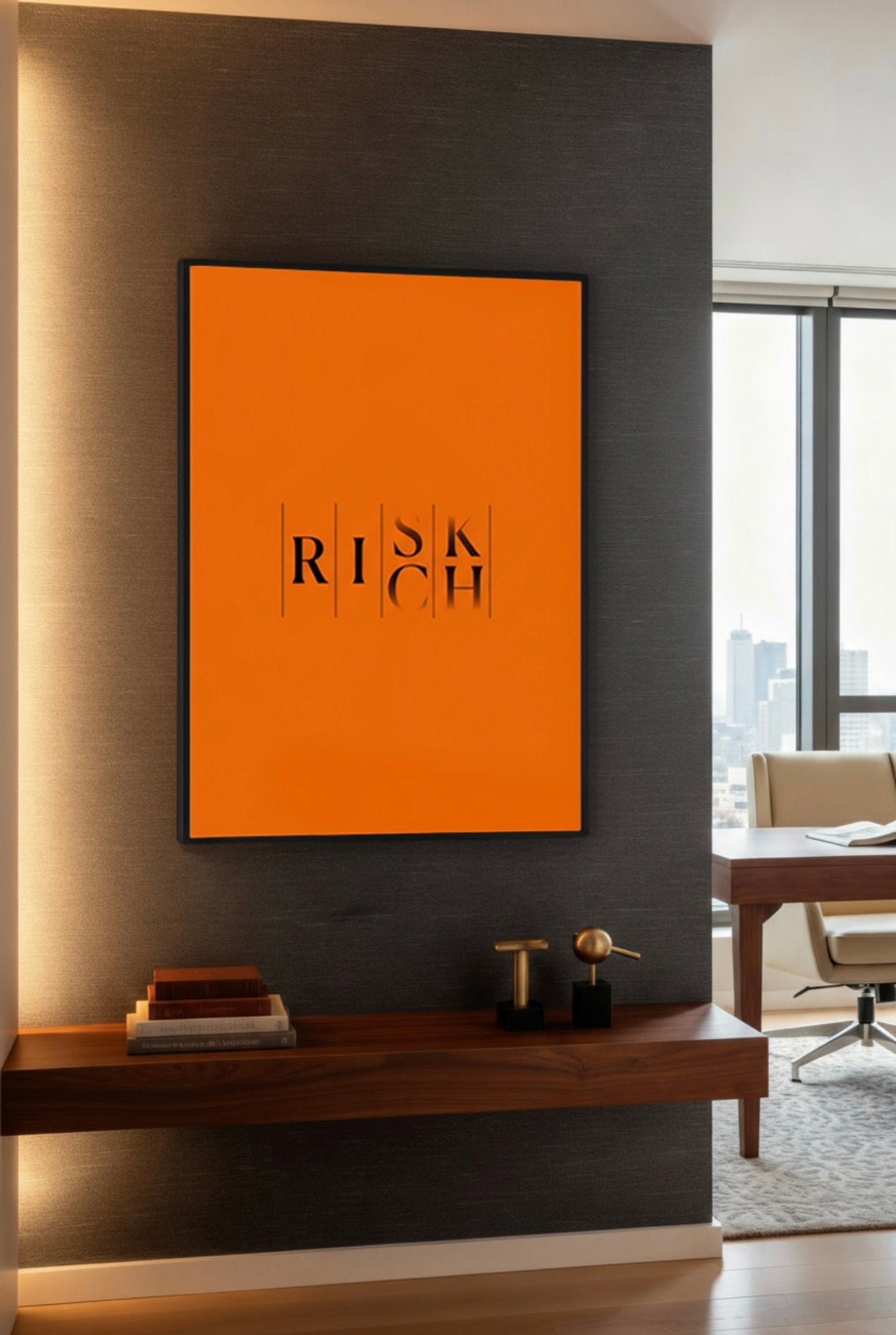 Risk Original Canvas PRINT