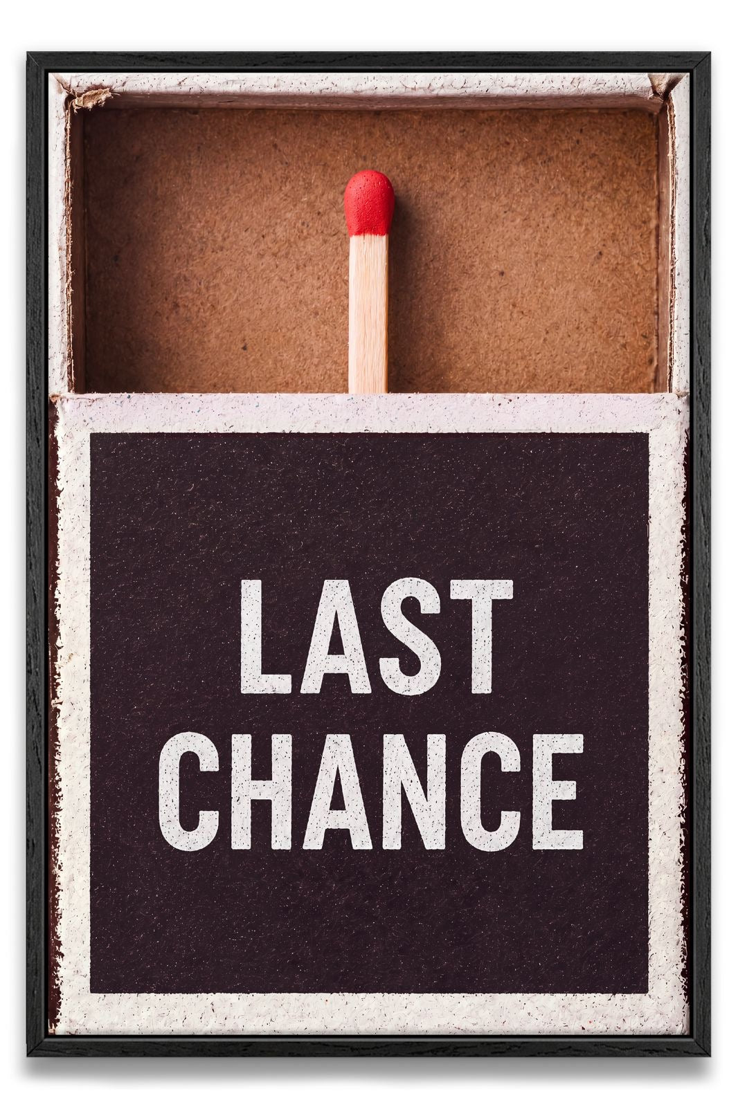 Last Chance Canvas PRINT
