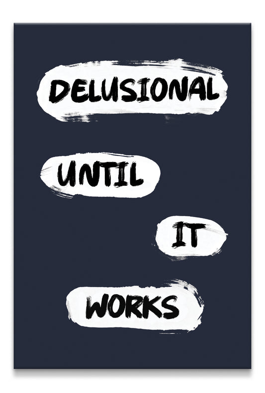 Delusional Canvas PRINT