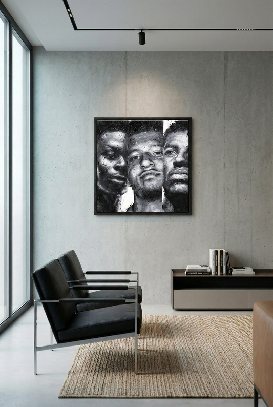 3 Lions Limited Canvas PRINT