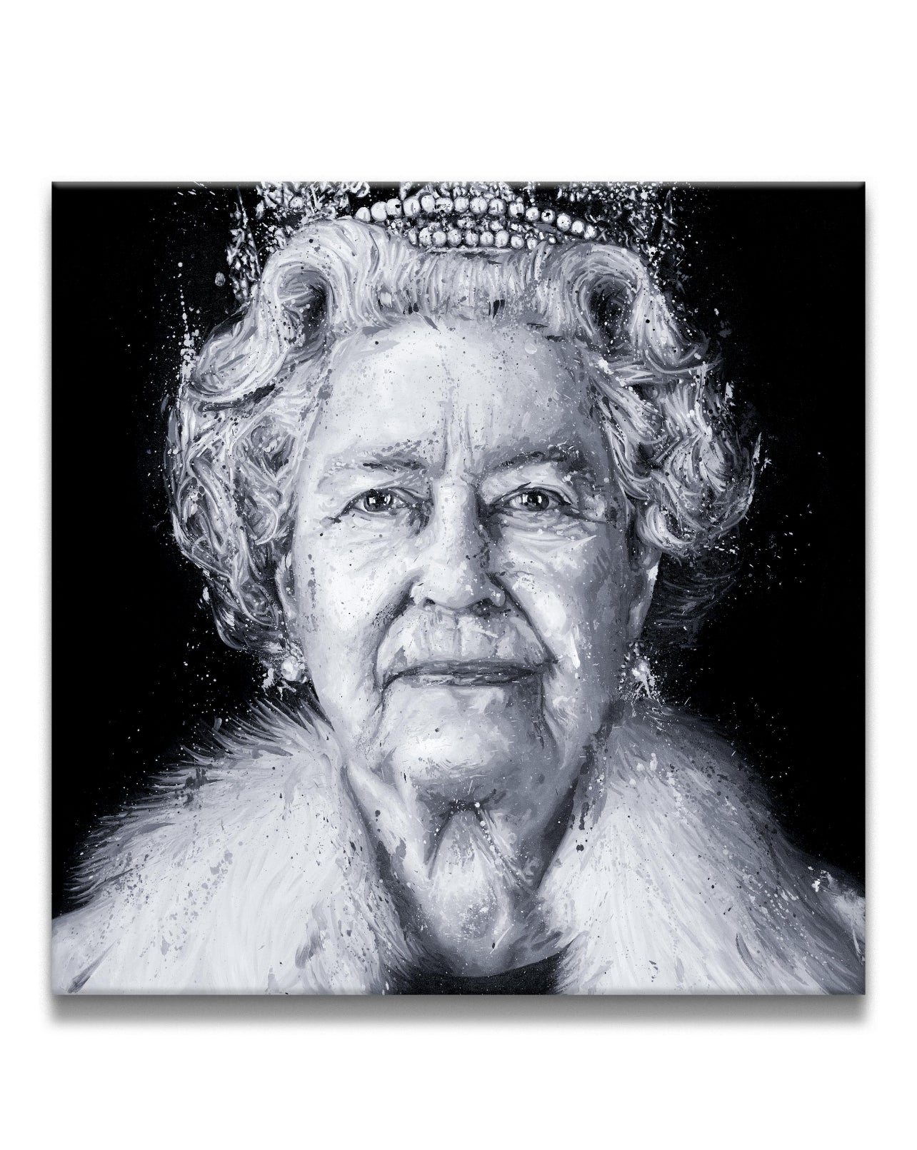 Queen Elizabeth ll Canvas PRINT