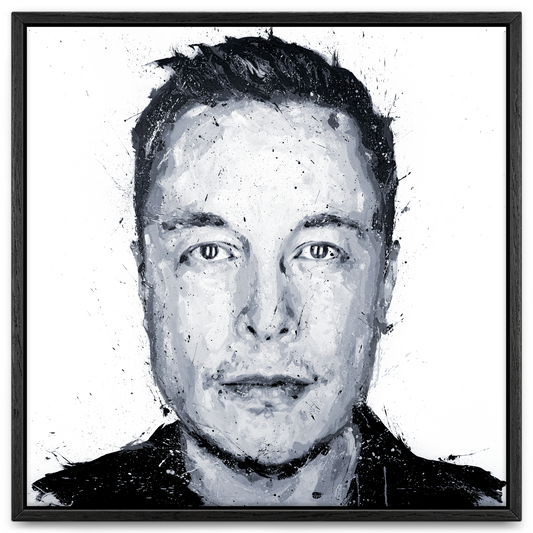 Elon Musk Canvas PRINT