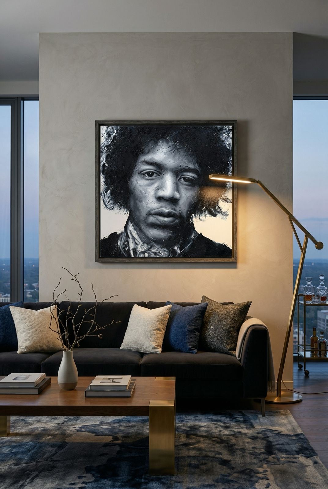 Jimi Hendrix Canvas PRINT